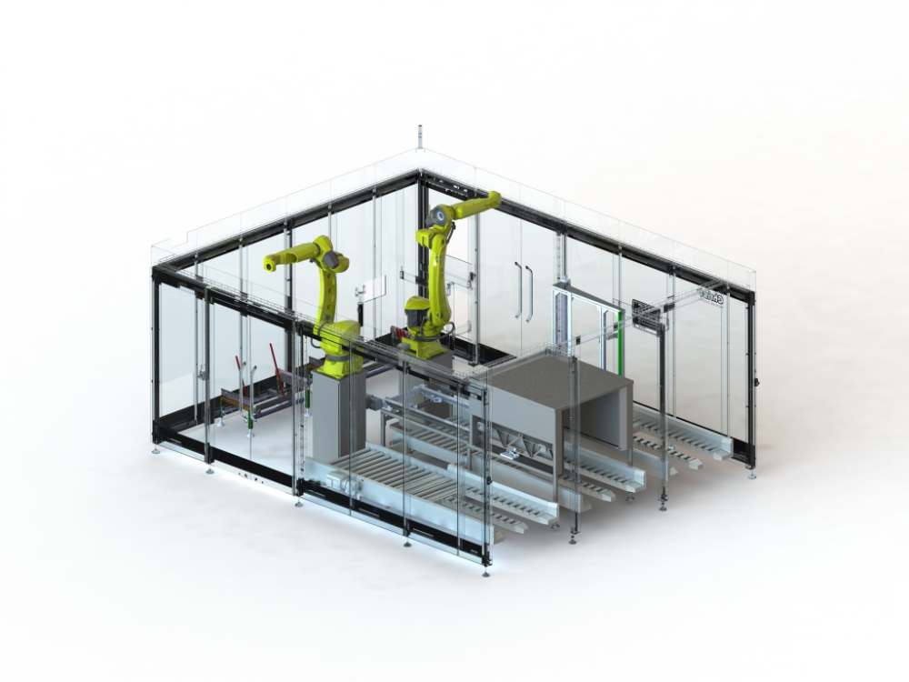 Fördertechnik, 3D-Modell